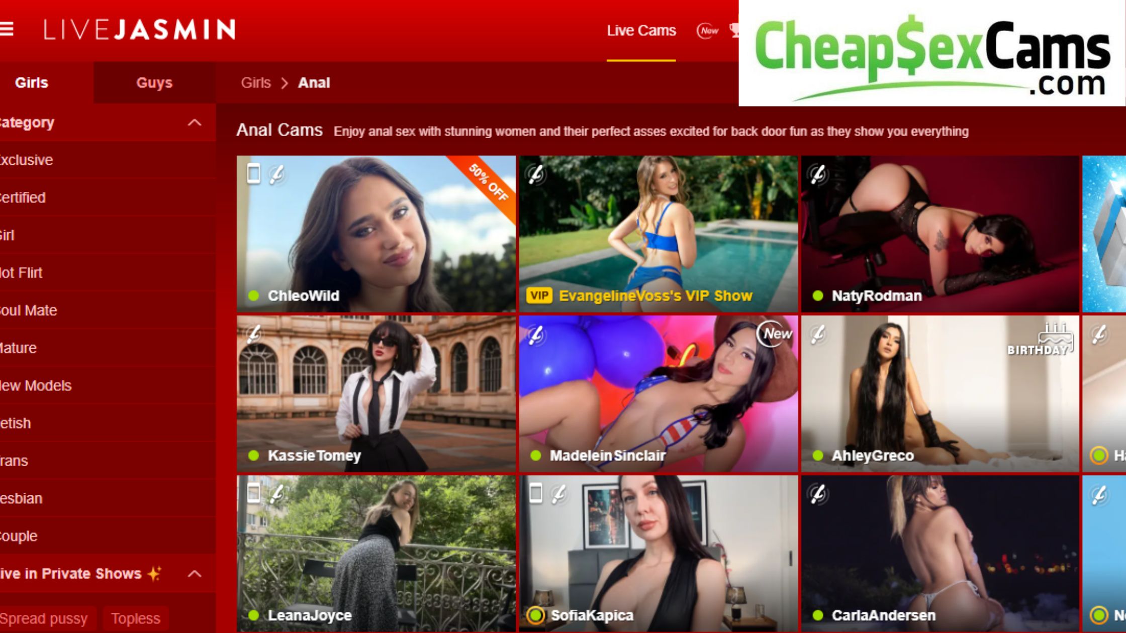 Livejasmin - live phone sex